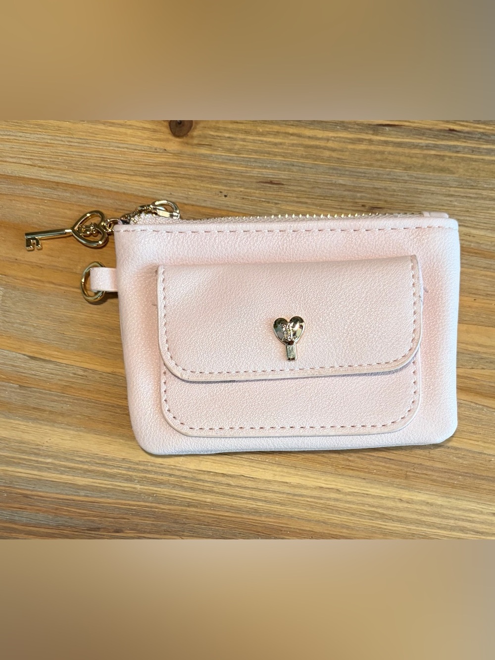 Juicy Couture “Dreamy Juicy” Coin Purse Pouch with Key Charm